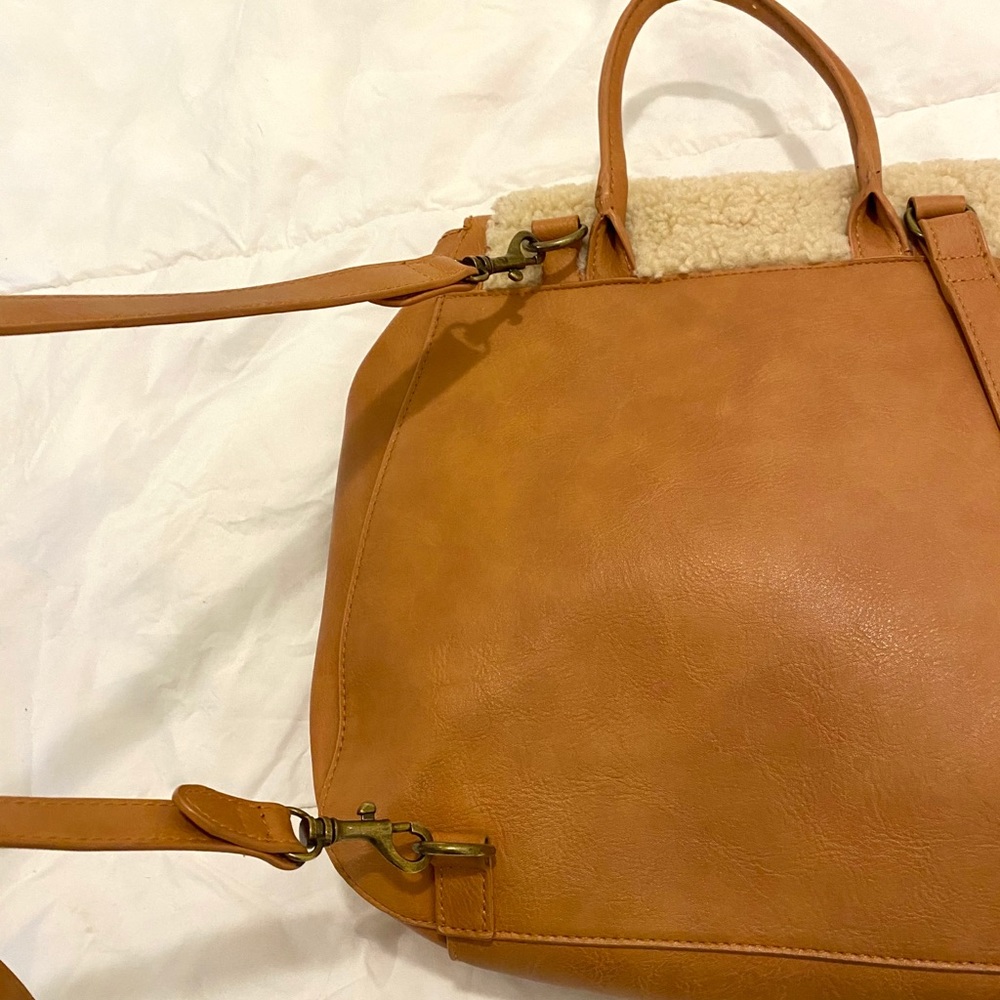 Universal Thread Brown And Cream Backpack - image 3